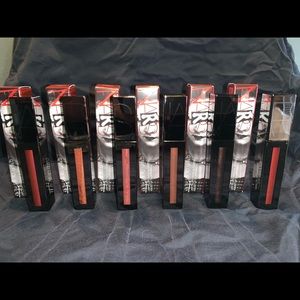 Set of 6 limited edition NARS Lip Lustres